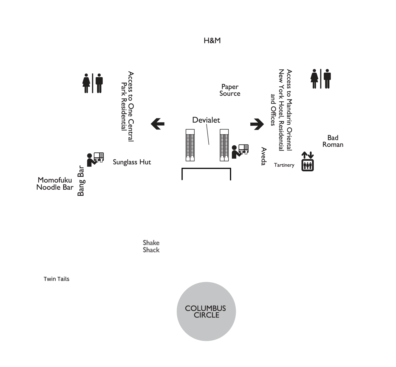 Third Floor Map